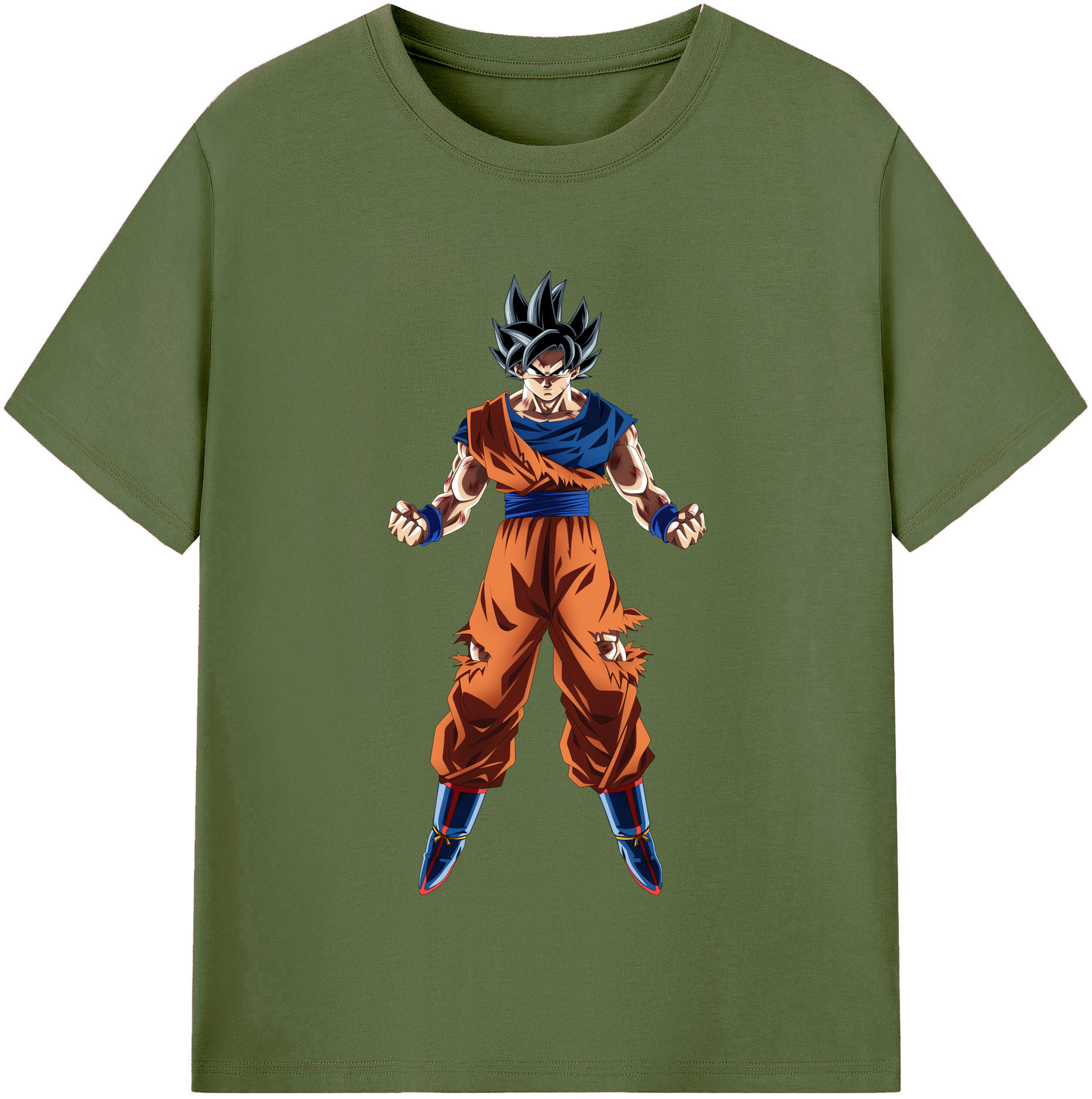 （画像用） ドラゴンボール 孫悟空（そん ごくう）Son Goku カカロット DRAGON BALL Kakarotto 綿100％半袖Tシャツ（フロントプリント）